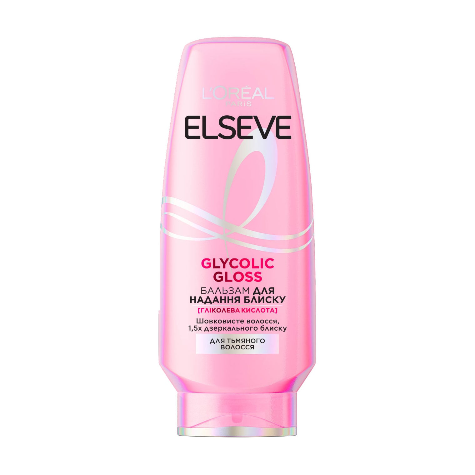 Бальзам L'Oreal Paris Elseve Glycolic Gloss для надання блиску тьмяному волоссю, 200 мл